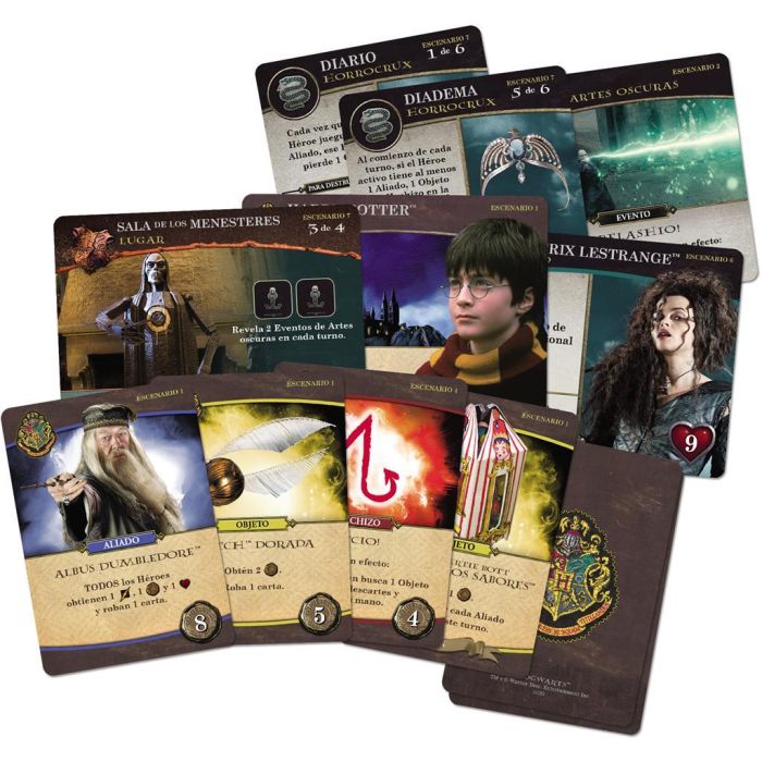 Harry Potter Juego de Mesa Hogwarts Battle Cooperativo para 2-4 Jugadores 1 Harry Potter Juego de Mesa Hogwarts Battle Cooperativo para 2-4 Jugadores 1
