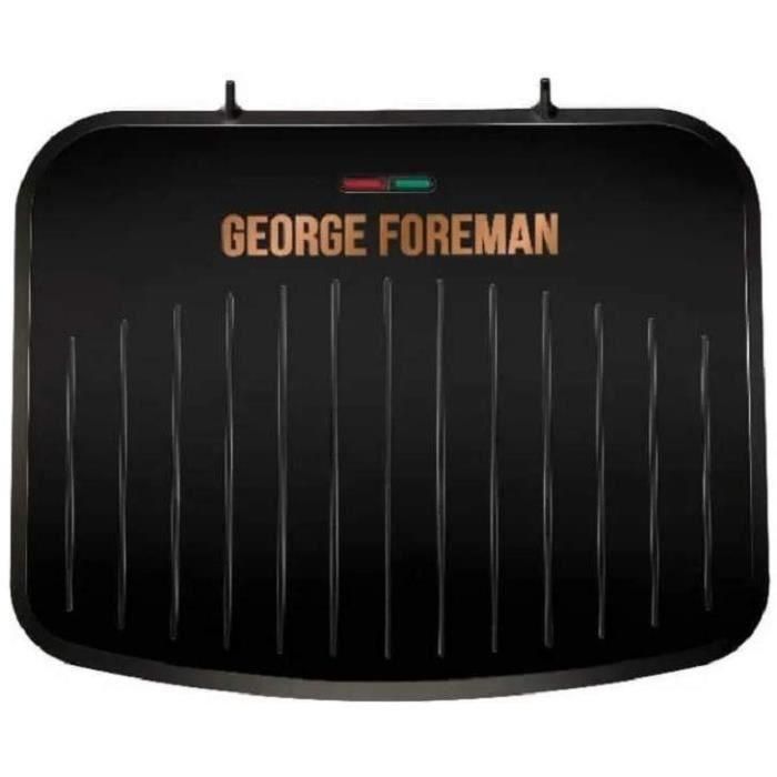 Fit Grill Copper Medium George Foreman 25811-56 - 2 en 1 - Almacenamiento práctico - Performance & Premium Design - Fácil limpieza