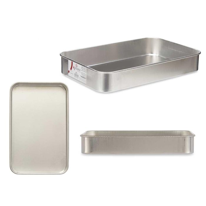Rustidera de Aluminio Kinvara 40x25 cm - Apta Horno, Gas, Lavavajillas (12 Unidades) Rustidera de Aluminio Kinvara 40x25 cm - Apta Horno, Gas, Lavavajillas (12 Unidades)