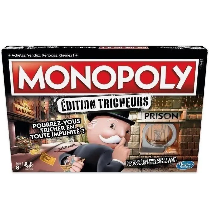 Monopoly Trucos Juego de Mesa Nueva Edición 2018 El 50% de los juegos de Monopoly terminan mal ¡Tanto si te gusta como si no haces trampa, tendrás tu papel que desempeñar! 3