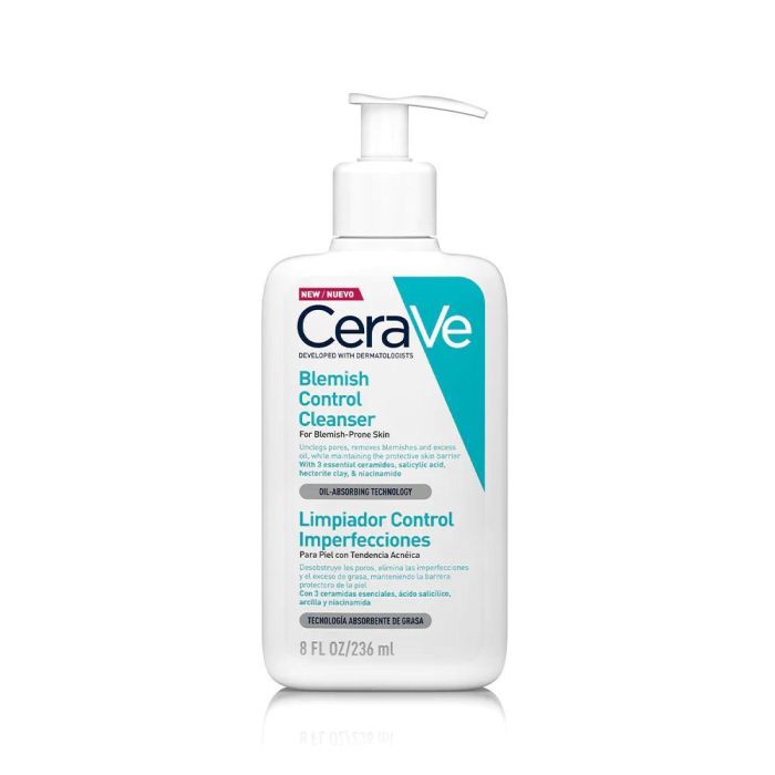 Cerave Limpiador Control de Imperfecciones con Ácido Salicílico y Ceramidas 236 ml