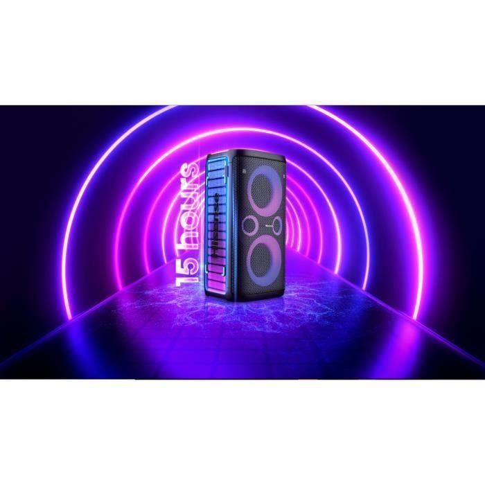Hisense Party Rocker One - Portable Bluetooth Evening Speaker - 300W - Efectos de luz - Negro 4 Hisense Party Rocker One - Portable Bluetooth Evening Speaker - 300W - Efectos de luz - Negro 4