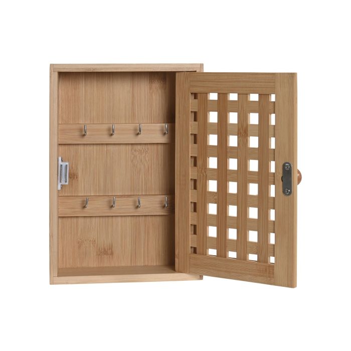 Guardallaves Basicos DKD Home Decor Natural 6 x 27 x 19 cm 1 Guardallaves Basicos DKD Home Decor Natural 6 x 27 x 19 cm 1