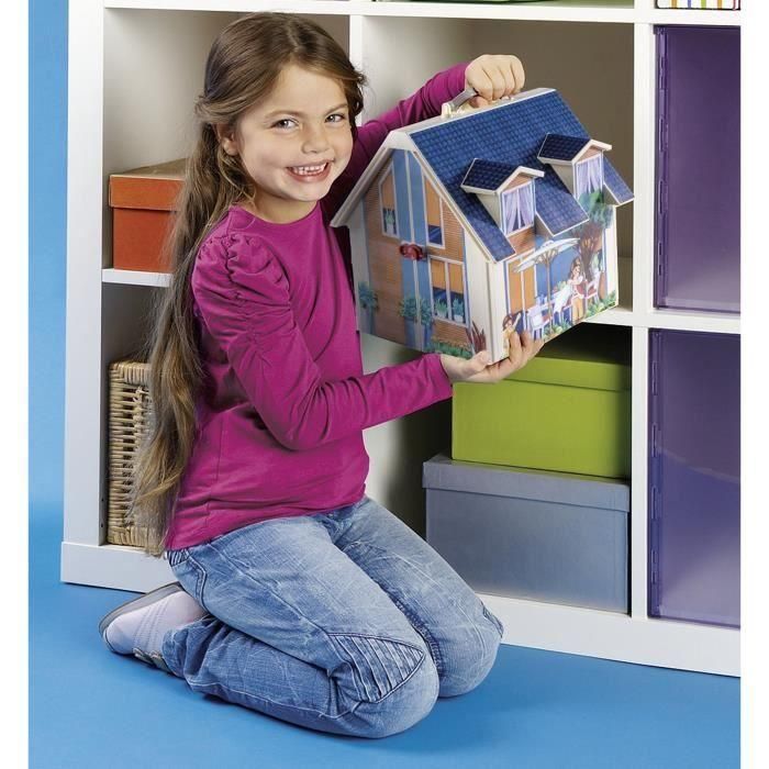 Playmobil Casa de Muñecas Maletín Dollhouse | Juguete Portátil para Niños y Niñas +4 Años | No Requiere Montaje ni Pilas 2 Playmobil Casa de Muñecas Maletín Dollhouse | Juguete Portátil para Niños y Niñas +4 Años | No Requiere Montaje ni Pilas 2