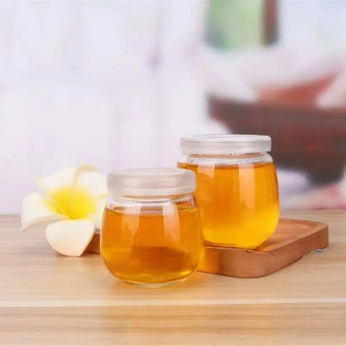 Tarro Vidrio Postre 300Ml Tapa Plas Mediterraneo (24 Unidades) 5
