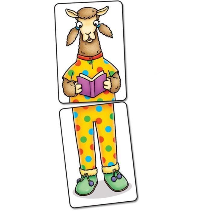 Orchard Toys Llamas in Pyjamas MiniJuego de viaje, multicolor, talla única 2