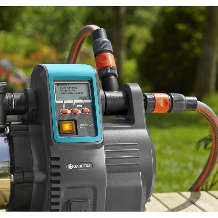 Gardena 6000/6E 1760-20 Bomba automática de superficie Premium inox para hogar y jardín con pantalla LCD 3 Gardena 6000/6E 1760-20 Bomba automática de superficie Premium inox para hogar y jardín con pantalla LCD 3