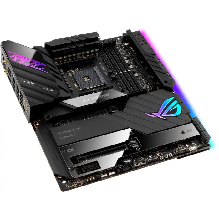 ASUS ROG Crosshair VIII Extreme Placa Base AMD X570 Zócalo AM4 para Ryzen 3000/5000 Series DDR4 eATX Wi-Fi 6 7 ASUS ROG Crosshair VIII Extreme Placa Base AMD X570 Zócalo AM4 para Ryzen 3000/5000 Series DDR4 eATX Wi-Fi 6 7