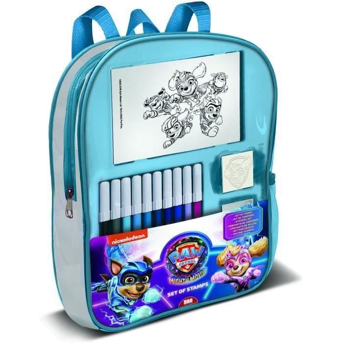 Mochila llena - MULTIPRINT - 24144 - 4 sellos Paw Patrol la Película