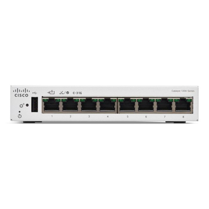 Cisco C1200-8T-D Switch Gestionado 8 Puertos Gigabit Ethernet Escritorio L2/L3 1