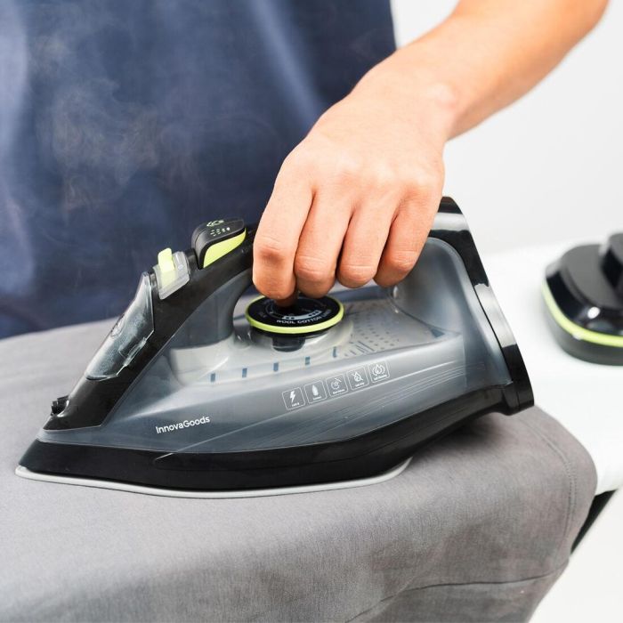 Plancha de Vapor Sin Cable 2 en 1 Stiron InnovaGoods 2400 W 20-30 g/min 0 Plancha de Vapor Sin Cable 2 en 1 Stiron InnovaGoods 2400 W 20-30 g/min 0