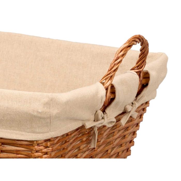 Cesto Asa Rectangular Mimbre Kipit 65X35CM (6 Unidades) 3 Cesto Asa Rectangular Mimbre Kipit 65X35CM (6 Unidades) 3