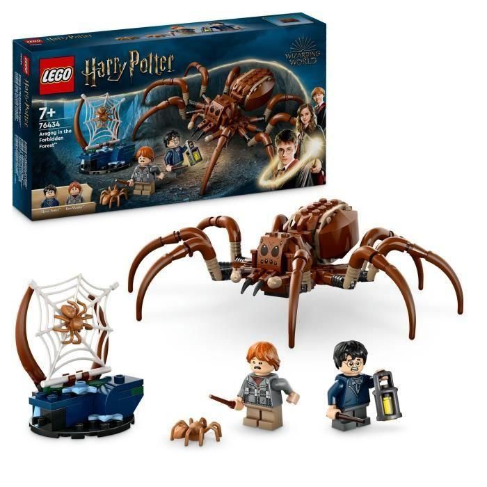 LEGO Harry Potter 76434 Aragog en el Bosque Prohibido - Set con temática de arañas LEGO Harry Potter 76434 Aragog en el Bosque Prohibido - Set con temática de arañas