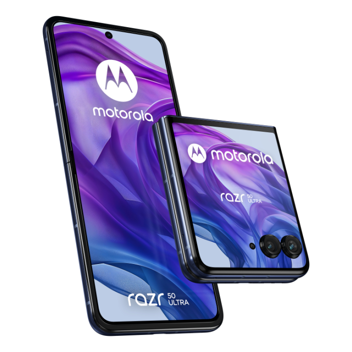 Motorola razr 50 Ultra Smartphone Plegable 17,5 cm (6.9") Doble SIM Android 14 5G 12 GB RAM 512 GB Almacenamiento Marina
