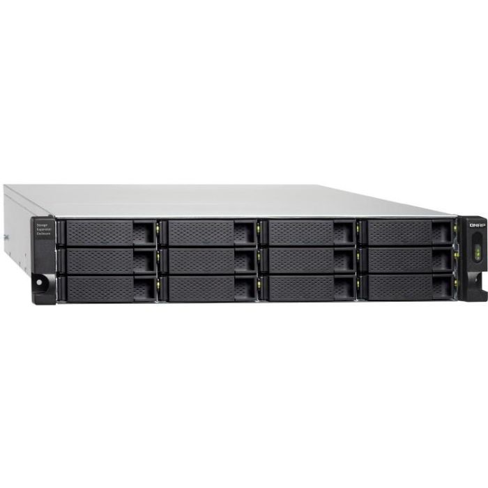 QNAP TL-R1200C-RP Unidad de expansión JBOD 12 bahías 2.5/3.5" USB-C 3.1 Gen2 10Gbps Rackmount 2U 5