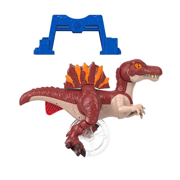 Imaginext Jfr24 Spinosaurus Corredor Jurassic World El Renacer - Dinosaurio de Juguete que Muerde, Corre y se Mueve con Gatillo en Cola, 22.86 cm 1 Imaginext Jfr24 Spinosaurus Corredor Jurassic World El Renacer - Dinosaurio de Juguete que Muerde, Corre y se Mueve con Gatillo en Cola, 22.86 cm 1
