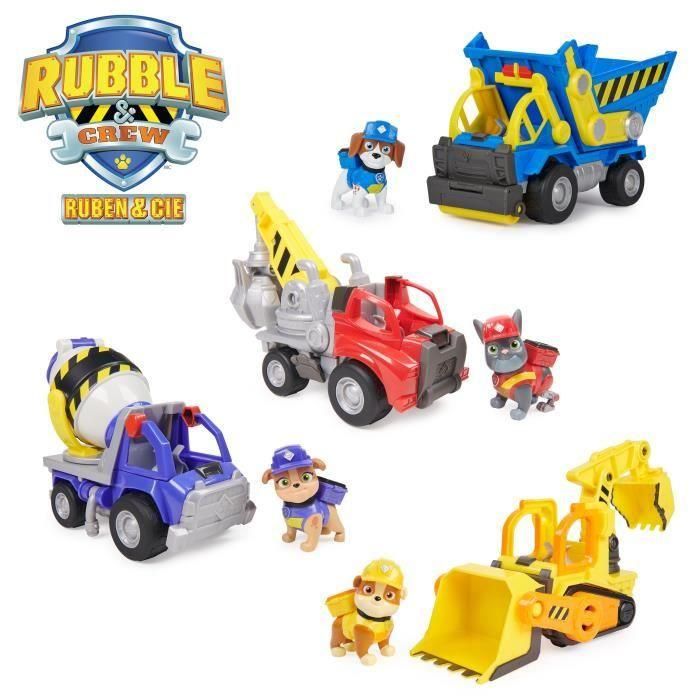 Equipo Rubble Vehículo Clásico Rubble 6066511 Spin Master 4