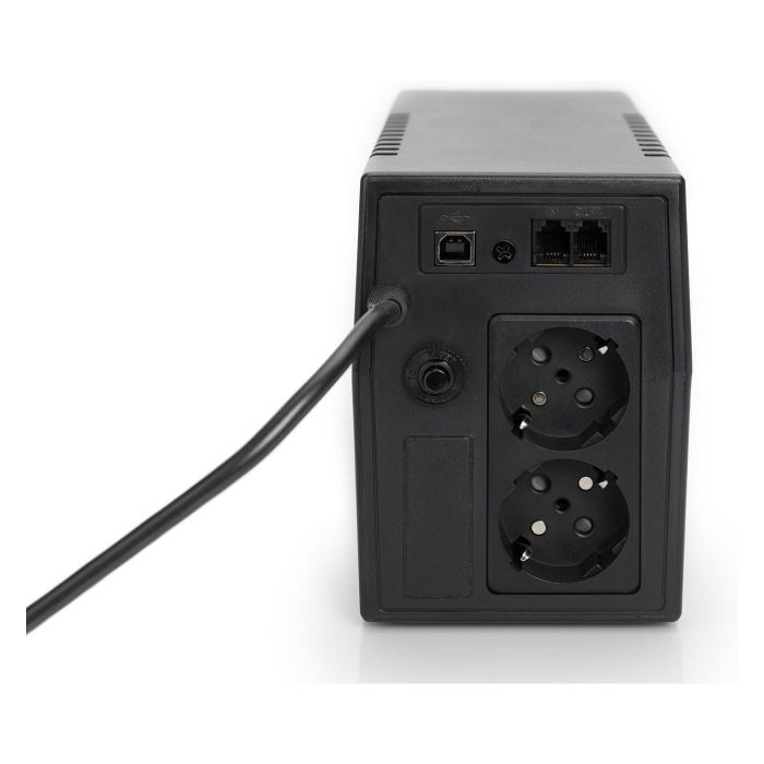 Digitus USV 600VA 360W Line-Interactive 600 VA/360 W 162V-290V 2 Salidas USB 1 Digitus USV 600VA 360W Line-Interactive 600 VA/360 W 162V-290V 2 Salidas USB 1