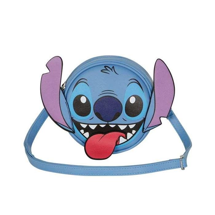 Karactermania Bolso Redondo Lilo y Stitch Tongue 18,5 x6 x18,5 cm para Niños 4 Karactermania Bolso Redondo Lilo y Stitch Tongue 18,5 x6 x18,5 cm para Niños 4