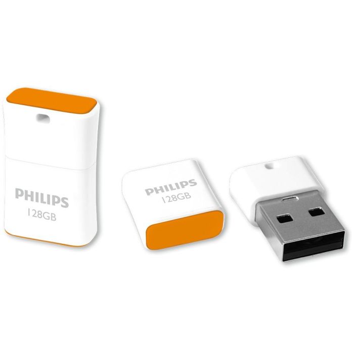 STICK Philips USB 2.0 128GB Pico Edition Sunrise Orange 2 STICK Philips USB 2.0 128GB Pico Edition Sunrise Orange 2