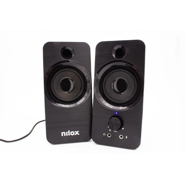 Nilox NXAPC02 Altavoces PC 6W USB Negro 4