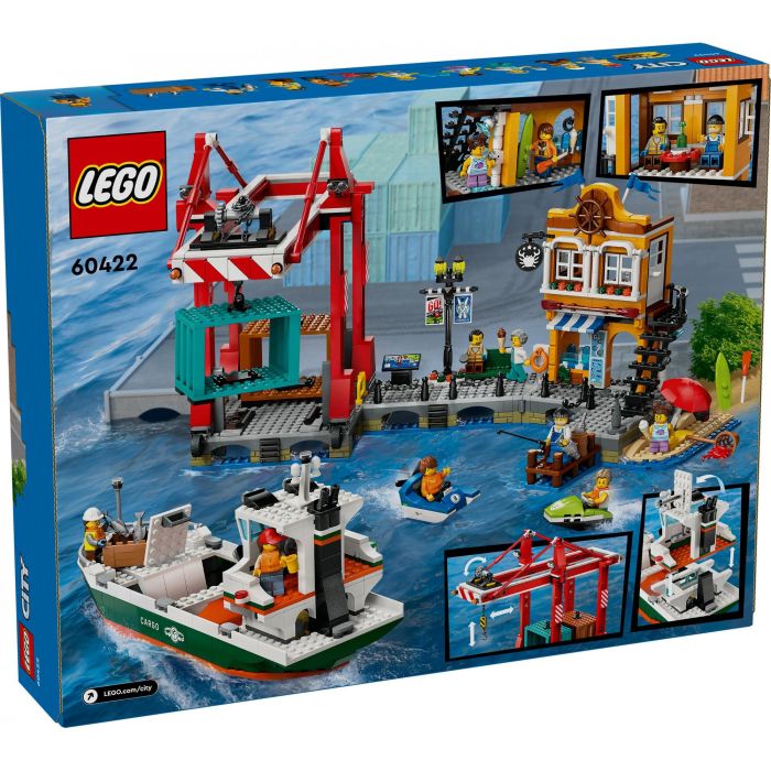 LEGO 60422 City El Puerto y el Barco Mercante, juguete de construcción para 8+ años 13 LEGO 60422 City El Puerto y el Barco Mercante, juguete de construcción para 8+ años 13