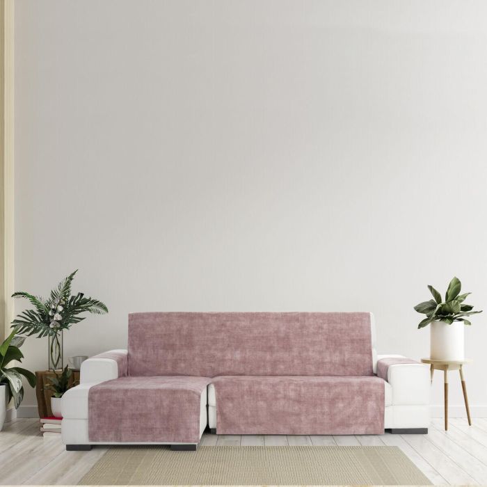 Funda para chaise longue de brazo corto izquierdo Eysa TURIN Rosa 100 x 110 x 300 cm 5