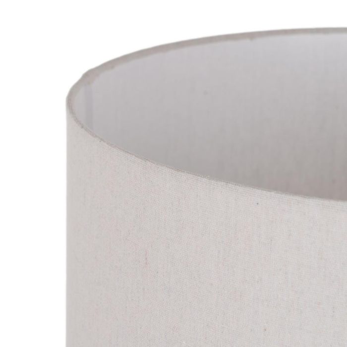 Lámpara Mesa Blanco-Gris Cerámica 42 X 42 X 73 cm