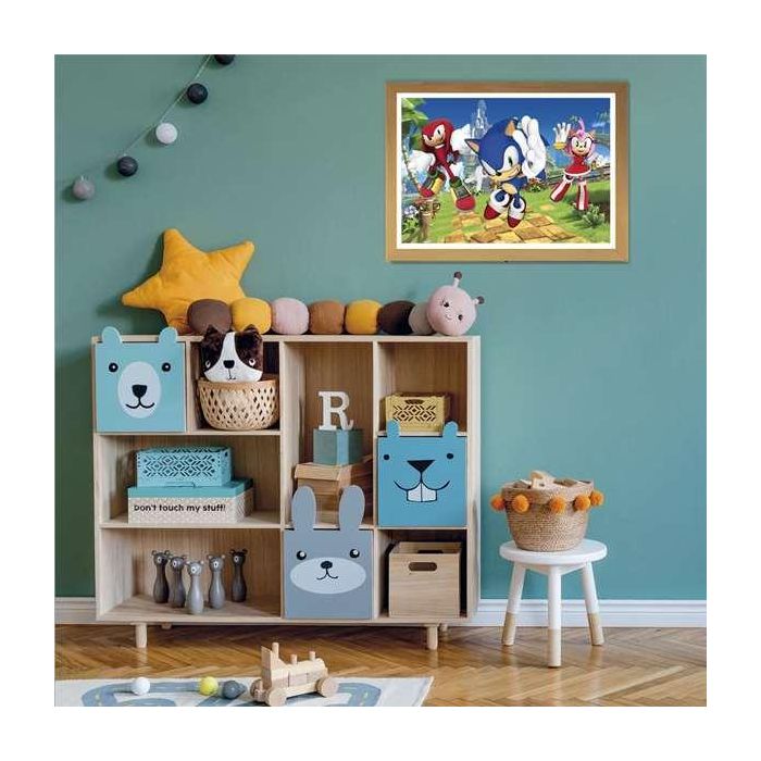 Clementoni 104 Sonic Puzle para Niños a Partir de 3 Años 2