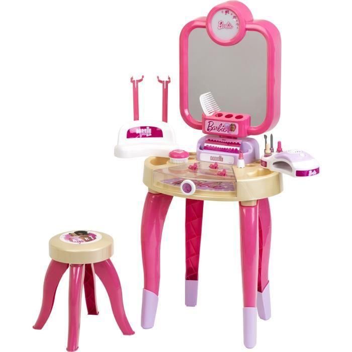 Juguete de belleza - KLEIN - Centro de belleza Barbie Happy Vibes - Completo con muchos accesorios y luz. 3