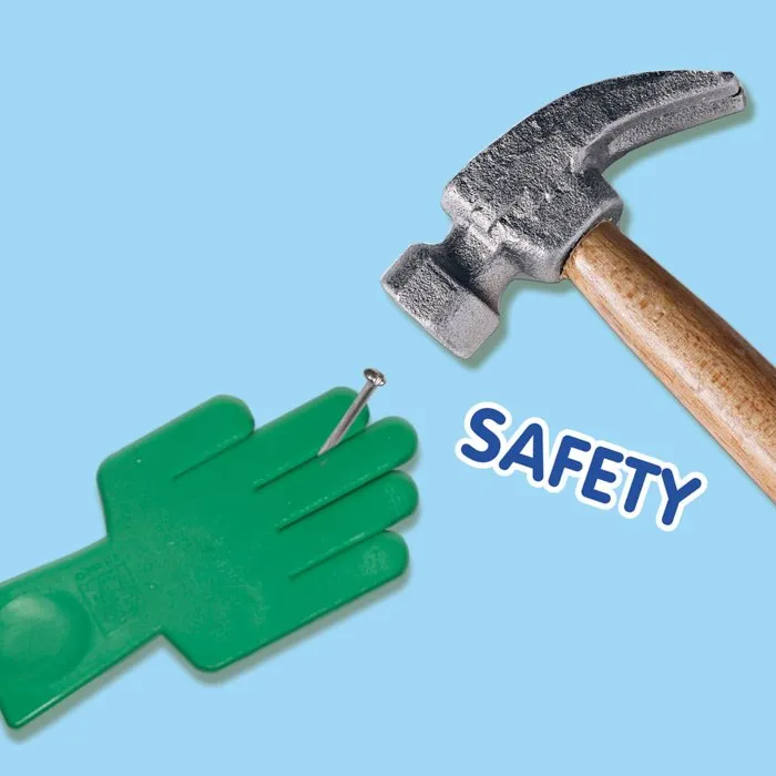 Ses Creative Taller de Carpintería con 57 Piezas de Madera para Construir Juguetes y Objetos 4