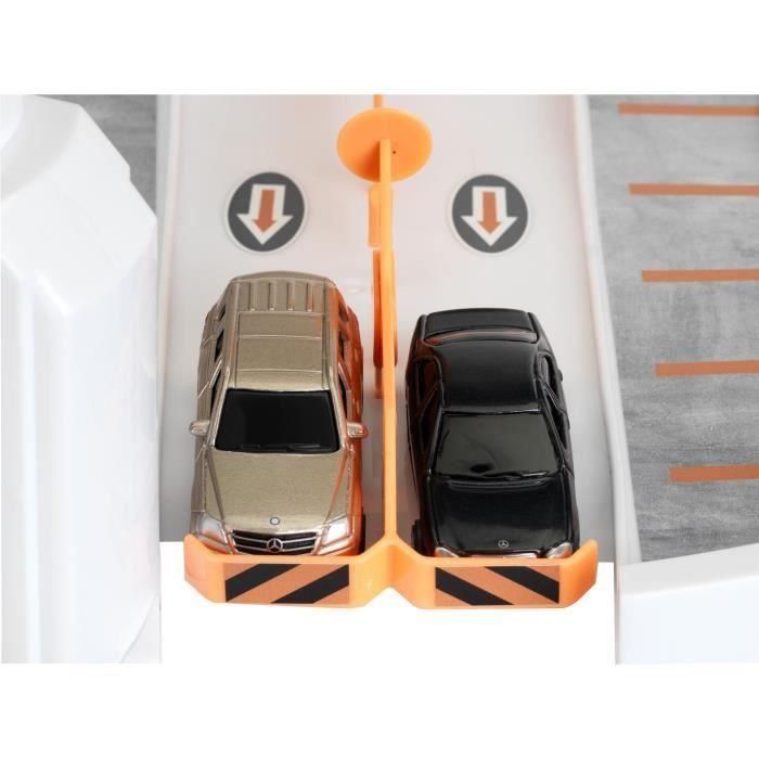 Klein KLE4009847039729 Garaje Mercedes-Benz 5 Niveles con 2 Coches Pequeños - Juguete Infantil a partir de 3 años 3