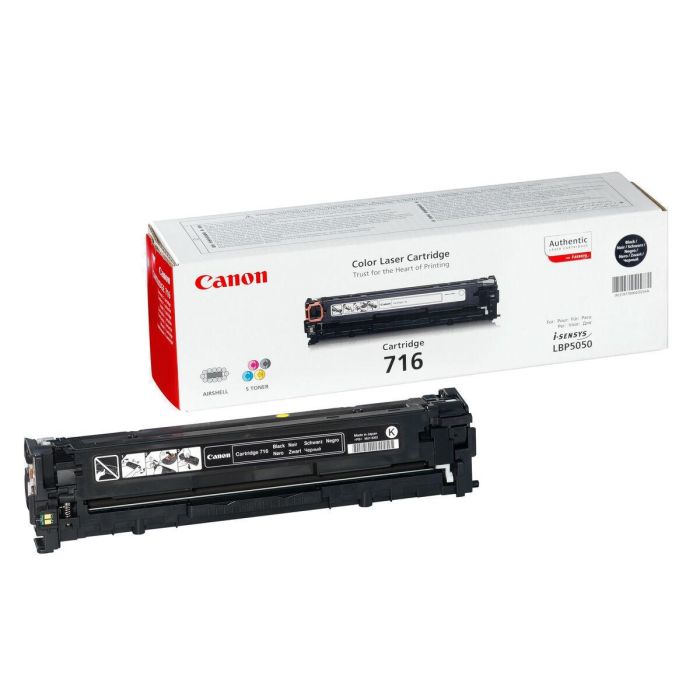 Canon Toner Negro Lbp-5050-5050N - Mf 8030-8050 - Cn 800Cw - Crg 716Bk