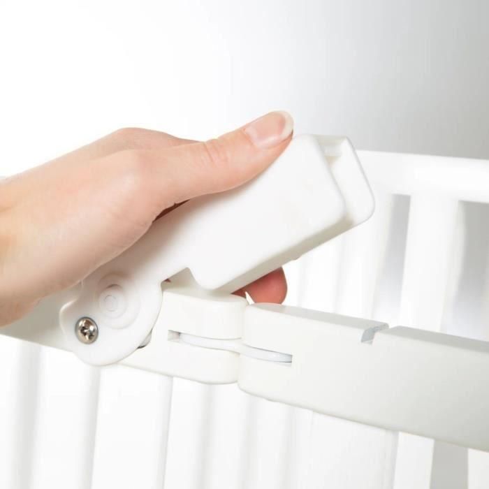 Roba ROB4005317339061 Parque Infantil Plegable Little Stars 75x100cm Altura Regulable 4 Ruedas Freno Madera Blanca Diseño Estrellas 3 Roba ROB4005317339061 Parque Infantil Plegable Little Stars 75x100cm Altura Regulable 4 Ruedas Freno Madera Blanca Diseño Estrellas 3