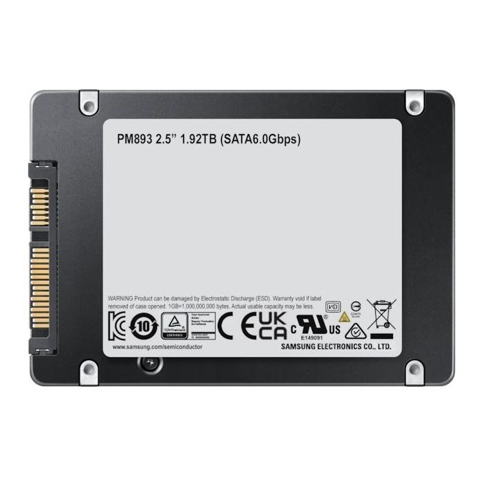 Ent. 2.5" 480GB Samsung PM893 bulk 4 Ent. 2.5" 480GB Samsung PM893 bulk 4