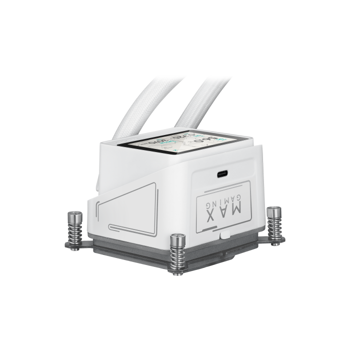 Sistema de Refrigeracion Liquida Asus para Cpu Max Gaming Lc 360 Argb Lcd White (White Box) 4