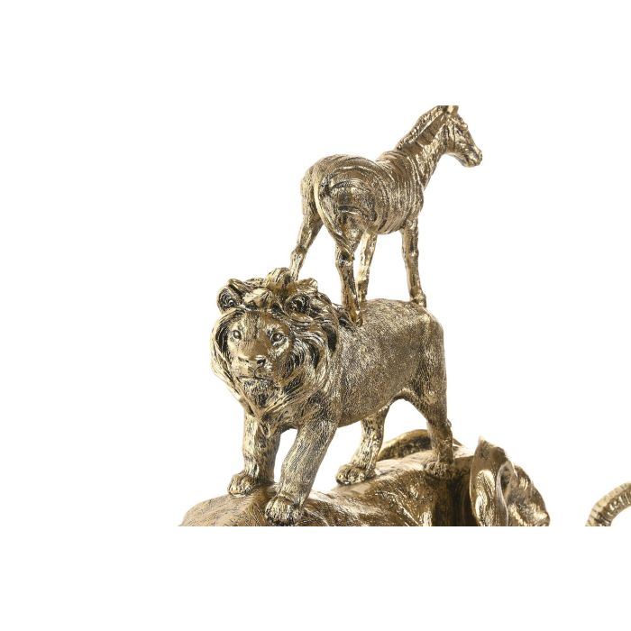 Figura Colonial DKD Home Decor Dorado 12 x 35 x 31 cm (2 Unidades) 2 Figura Colonial DKD Home Decor Dorado 12 x 35 x 31 cm (2 Unidades) 2