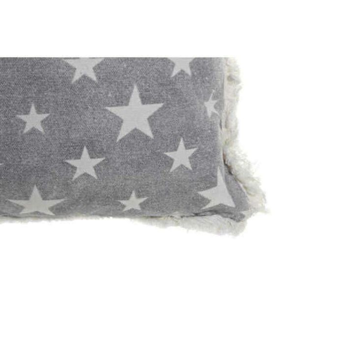 Cojín DKD Home Decor Gris Beige Poliéster Algodón Aluminio (45 x 10 x 45 cm) (2 Unidades) 2 Cojín DKD Home Decor Gris Beige Poliéster Algodón Aluminio (45 x 10 x 45 cm) (2 Unidades) 2