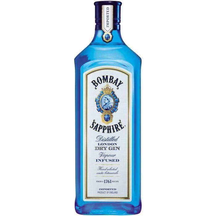 Ginebra Zafiro Bombay Dry 70 cl - 40 ° Ginebra Zafiro Bombay Dry 70 cl - 40 °