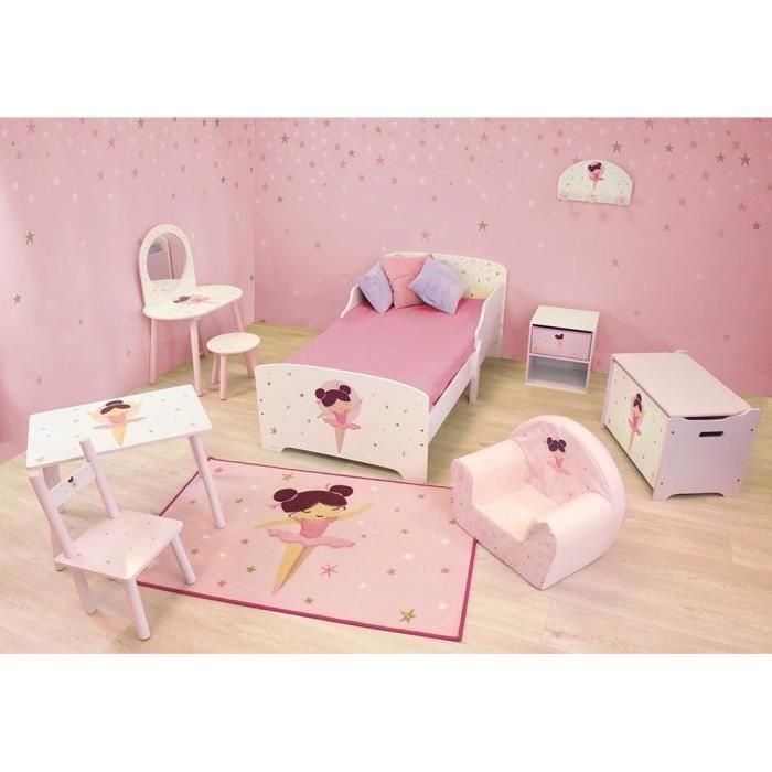 Cama con caja de listones Spring - Ballerina Dancer - Fun House - 140 x 70 cm 2