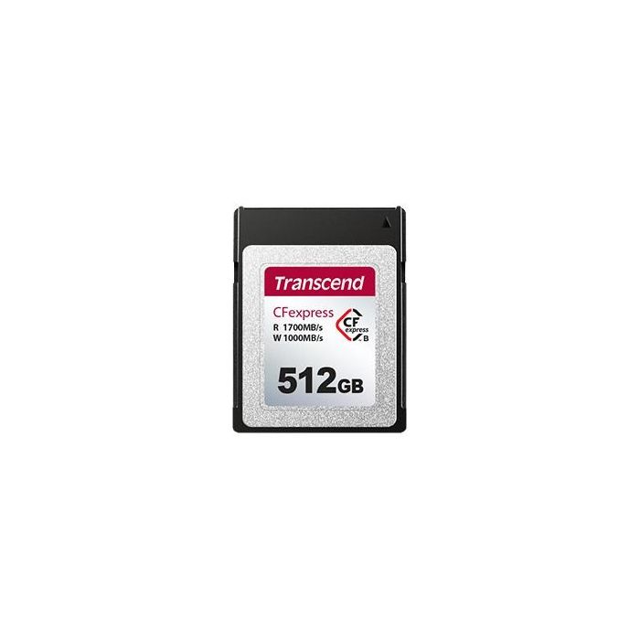 Transcend TS512GCFE820 Tarjeta CFexpress 820 512GB 1700MB/s Lectura 1000MB/s Escritura