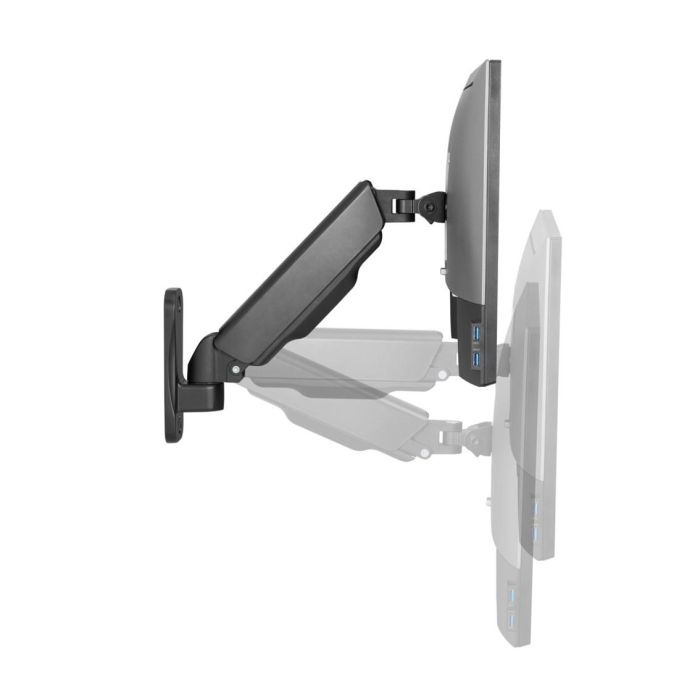 Ewent EW1532 Soporte de Pared para 1 Monitor con Resorte de Gas, Ergonómico, hasta 34 pulgadas, 9 Kg, VESA 75x75 100x100 2 Ewent EW1532 Soporte de Pared para 1 Monitor con Resorte de Gas, Ergonómico, hasta 34 pulgadas, 9 Kg, VESA 75x75 100x100 2