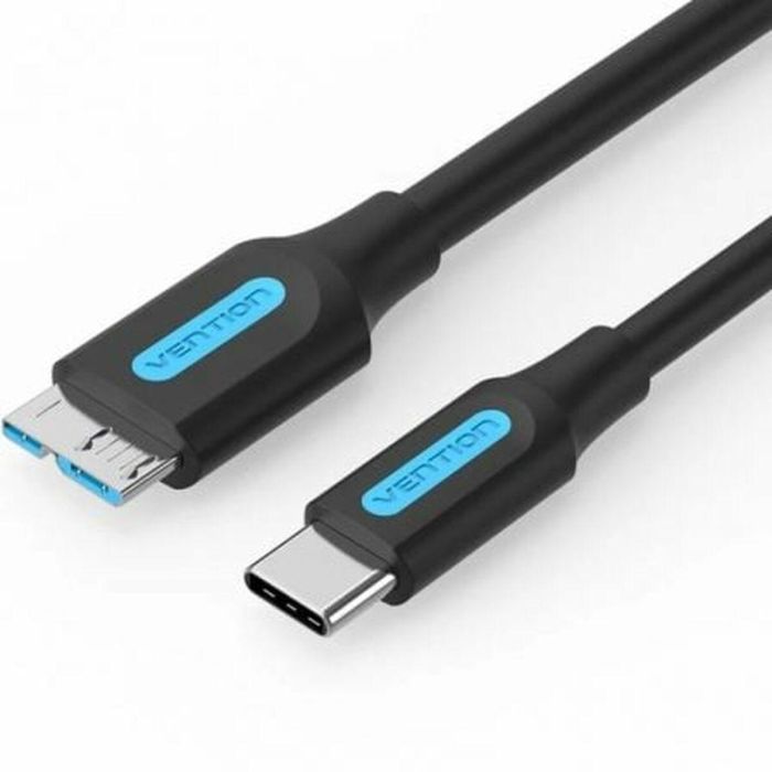 Cable USB-C Vention CQABF Negro 1 m