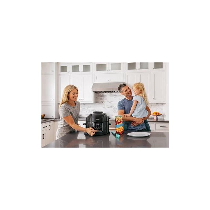 Ninja OP300EU Olla Eléctrica Multifunción 7 en 1 Foodi 6L con Freidora de Aire, Olla a Presión y más