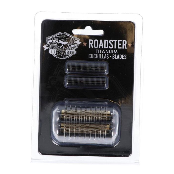 EUROSTIL Roadster Cuchillas para afeitadora negra recambio + cabezal 1u Hombre EUROSTIL Roadster Cuchillas para afeitadora negra recambio + cabezal 1u Hombre