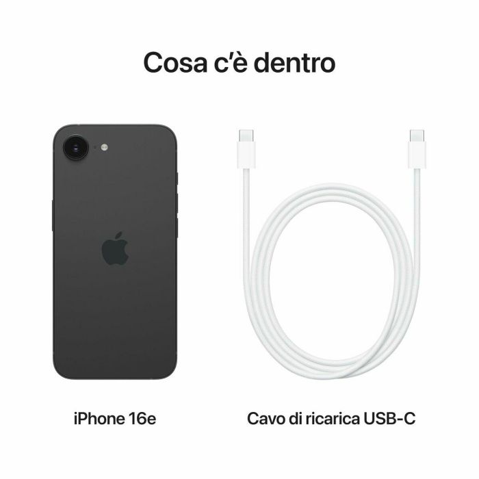 Apple iPhone 16E 128GB Negro Teléfono Inteligente 6.1" Super Retina XDR OLED 5G iOS 18, Cámara 48MP, Resistente Agua 7 Apple iPhone 16E 128GB Negro Teléfono Inteligente 6.1" Super Retina XDR OLED 5G iOS 18, Cámara 48MP, Resistente Agua 7