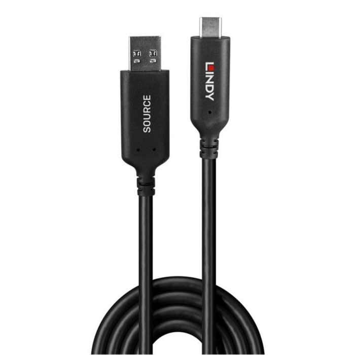 Cable USB LINDY 43395 Negro 1 Cable USB LINDY 43395 Negro 1