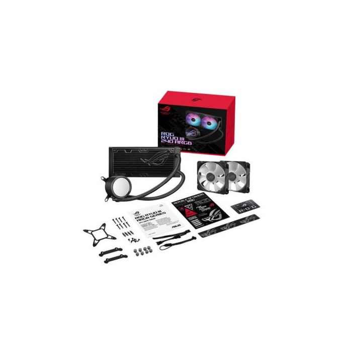 Sistema de Refrigeracion Liquida Asus para Cpu Rog Ryuo Iii 240 Argb,Oled de Color,Aura Sync Rgb,Ventiladores de Radiador Rog de 240 Mm 2 Sistema de Refrigeracion Liquida Asus para Cpu Rog Ryuo Iii 240 Argb,Oled de Color,Aura Sync Rgb,Ventiladores de Radiador Rog de 240 Mm 2