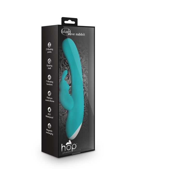 Vibrador Punto G Blush Hop Azul 1 Vibrador Punto G Blush Hop Azul 1