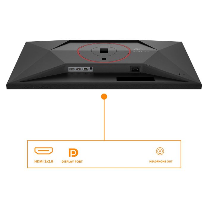 AOC 27G4HA Monitor Gaming 27" Full HD Fast IPS 1ms 200Hz HDMI DP Negro Rojo 11